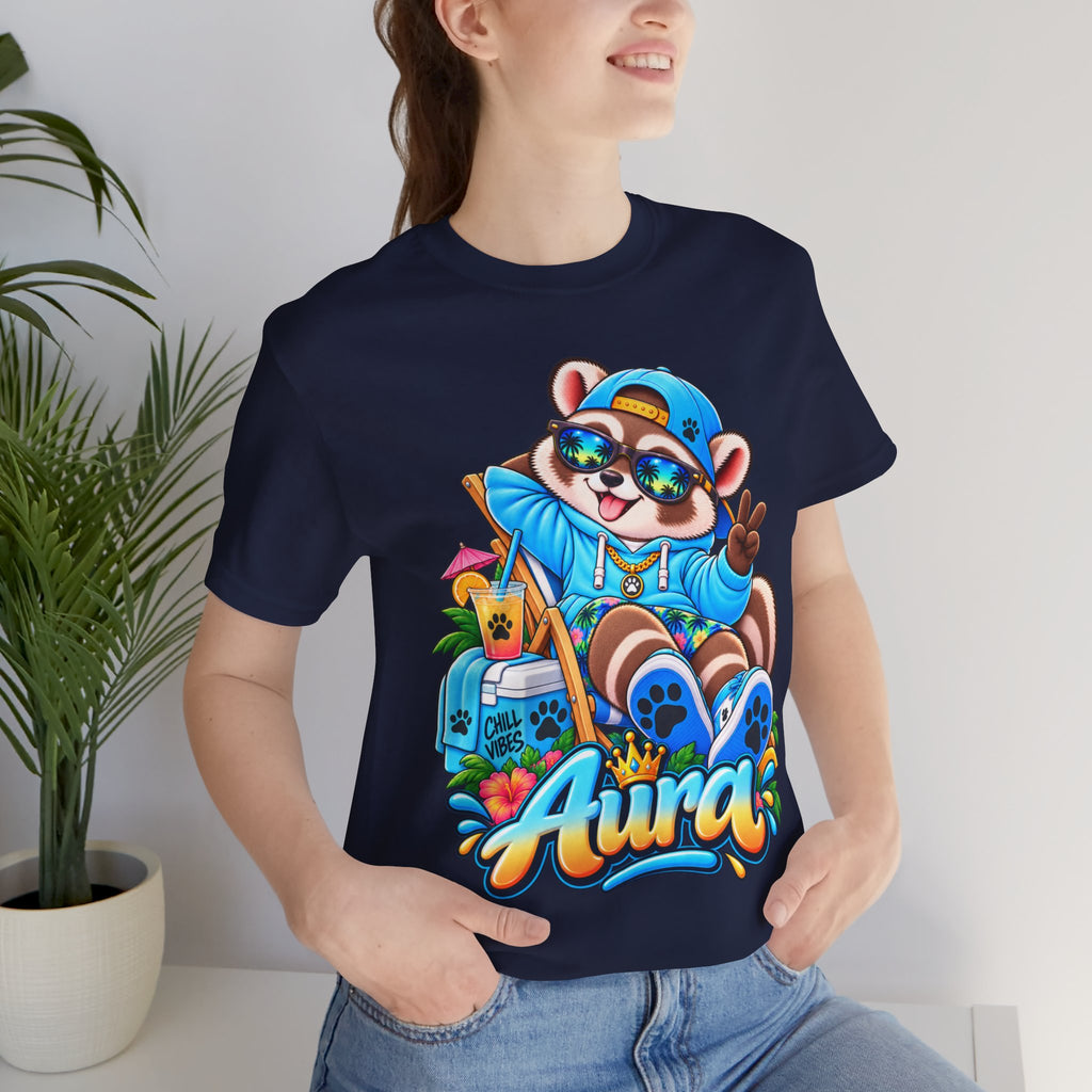 Remy Raccoon Aura - Chest Graphic Tee