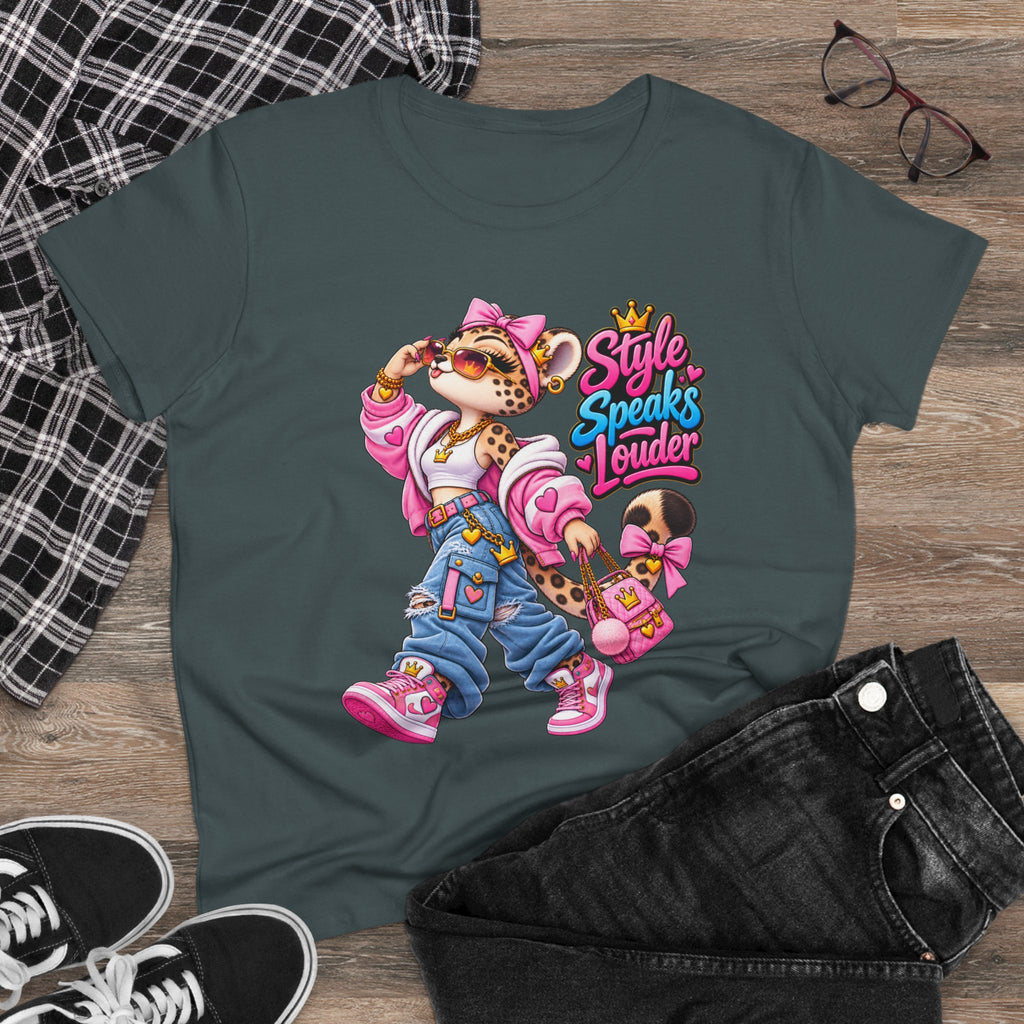 Style Speaks Louder Leopard Girl Tee