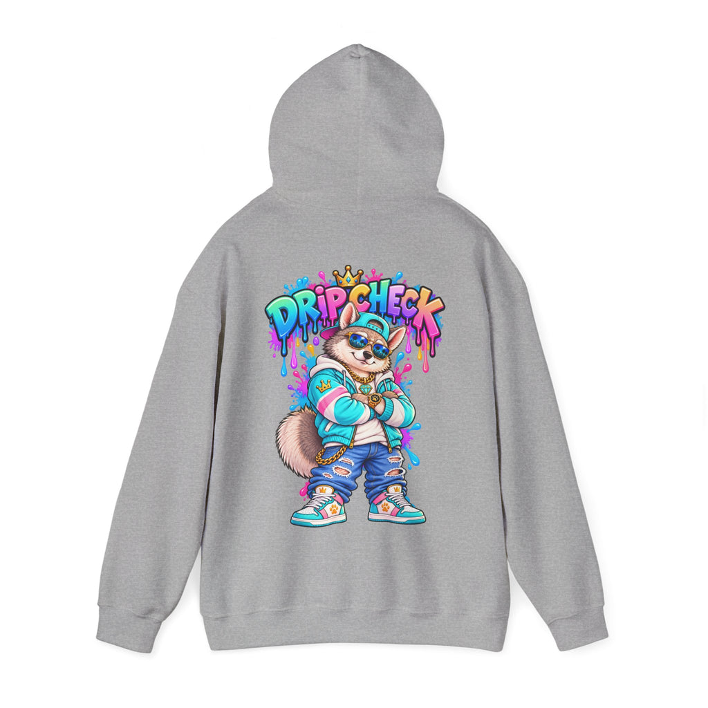 Drip Check - Unisex Heavy Blend™ Hooded Sweatshirt