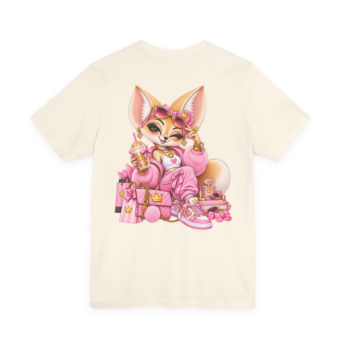 Boujee Kitty Tee — Cute Pink Cat Graphic T-Shirt