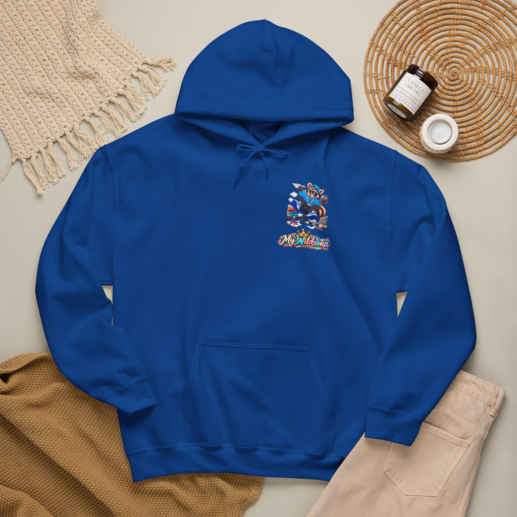 My Wildsona Mischievous Racoon Hoodie — Cute Raccoon Graphic Sweatshirt