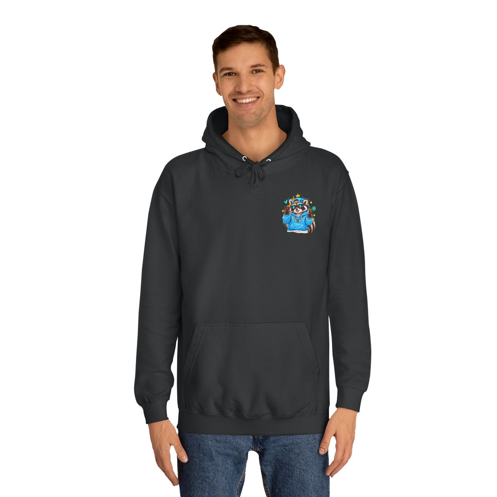 Skateboarding Remy Raccoon Hoodie