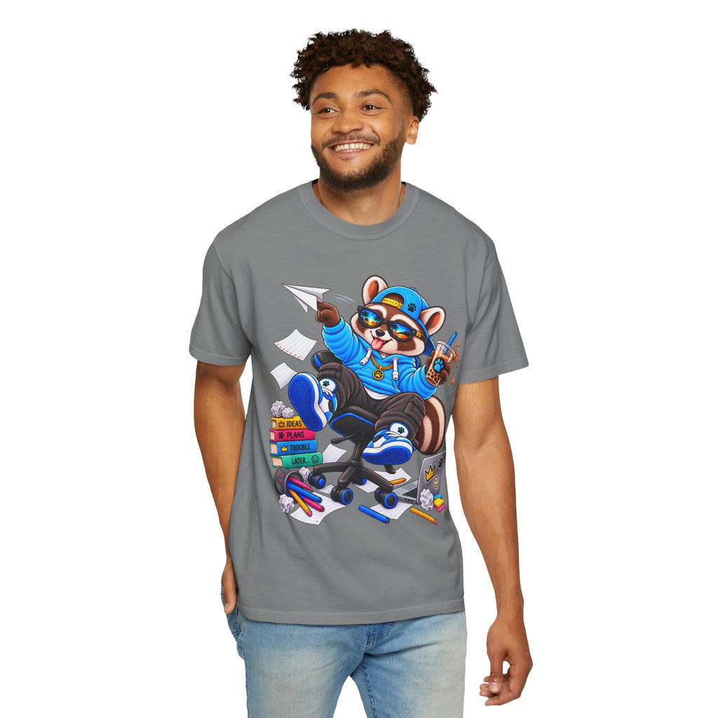 Mischievous Remy Raccoon Graphic T-Shirt