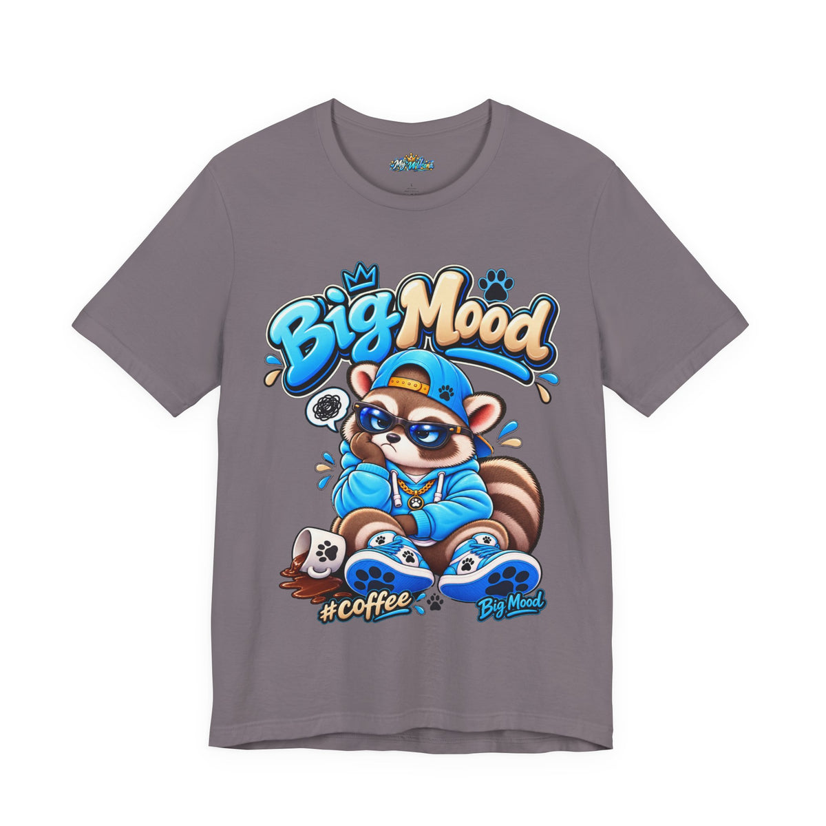 Remy Big Mood Raccoon Coffee T-Shirt