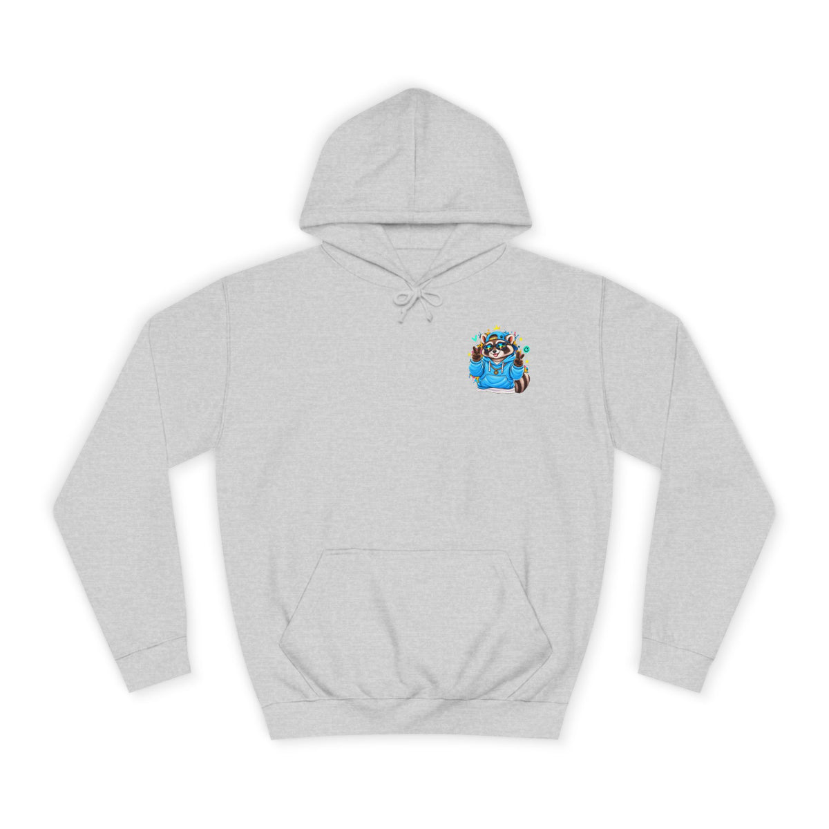 Skateboarding Remy Raccoon Hoodie