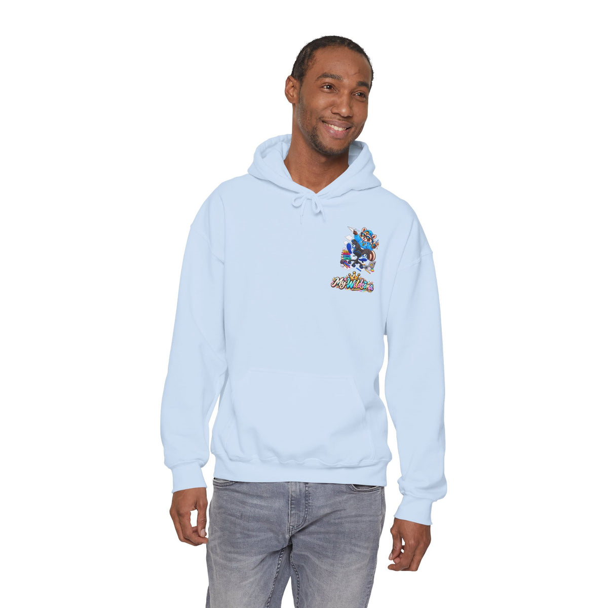 My Wildsona Mischievous Racoon Hoodie — Cute Raccoon Graphic Sweatshirt