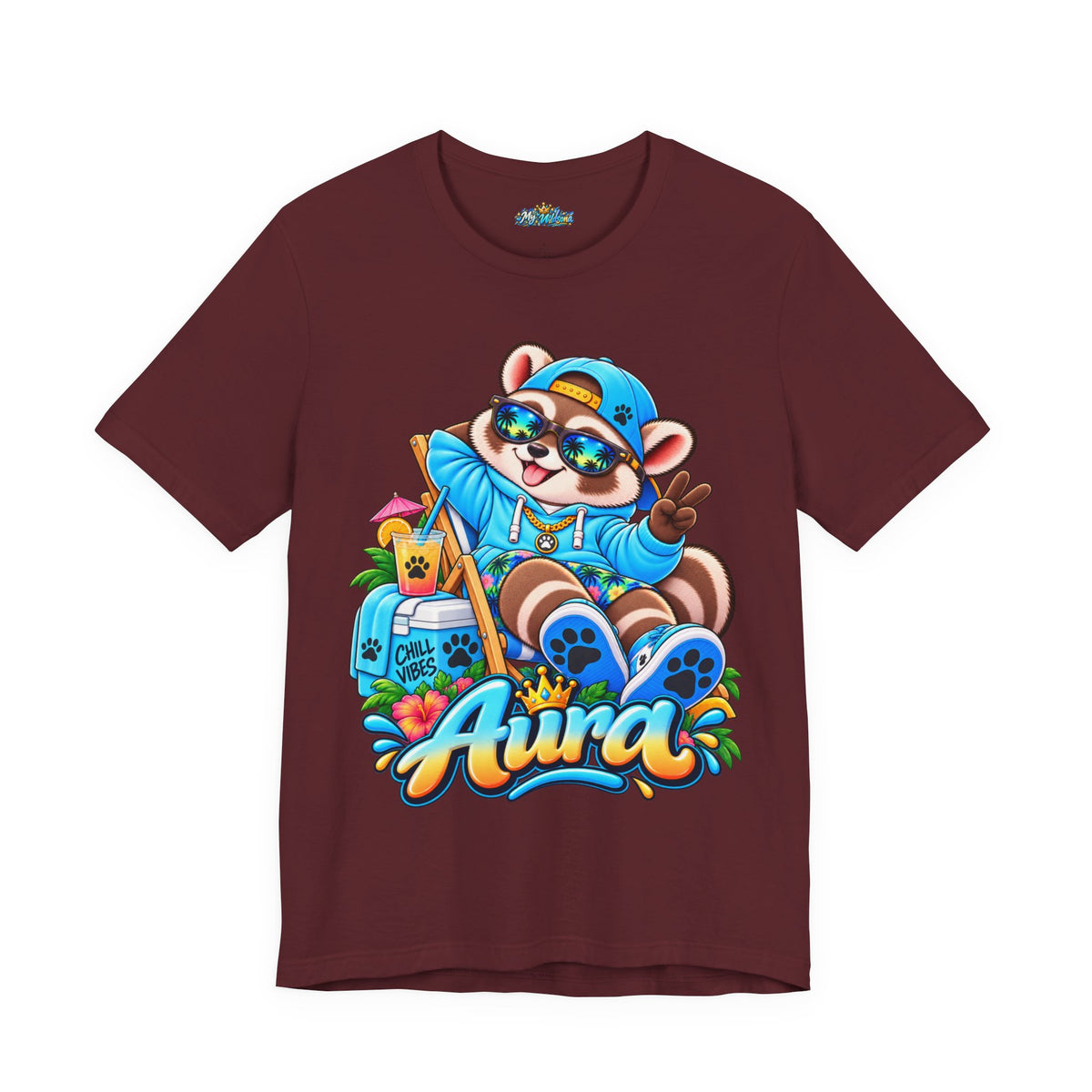 Remy Raccoon Aura - Chest Graphic Tee