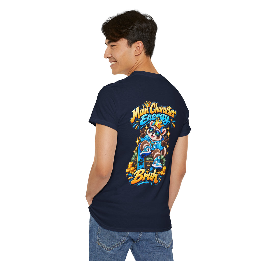 Remy Raccoon Main Character Energy Graphic Tee