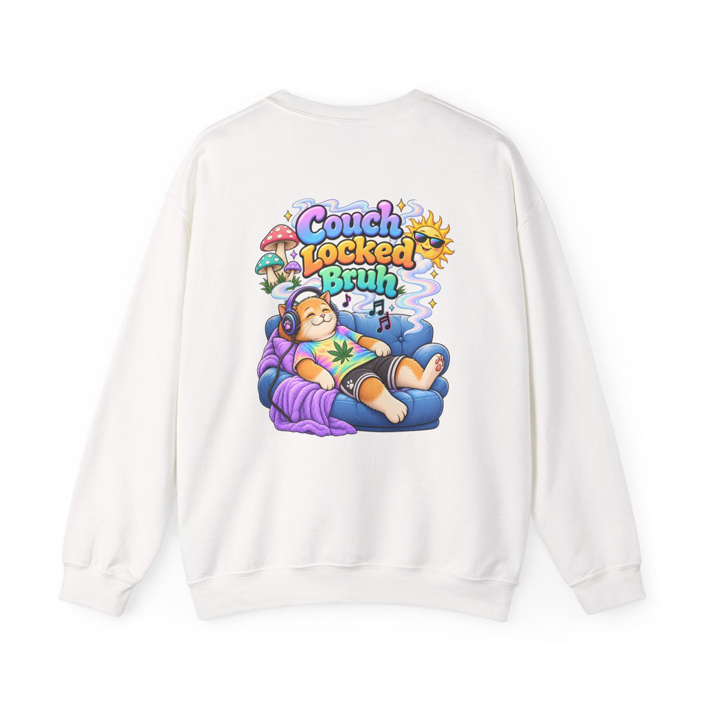 Couch Locked Bruh - Wildsona After Hours Crewneck Sweatshirt