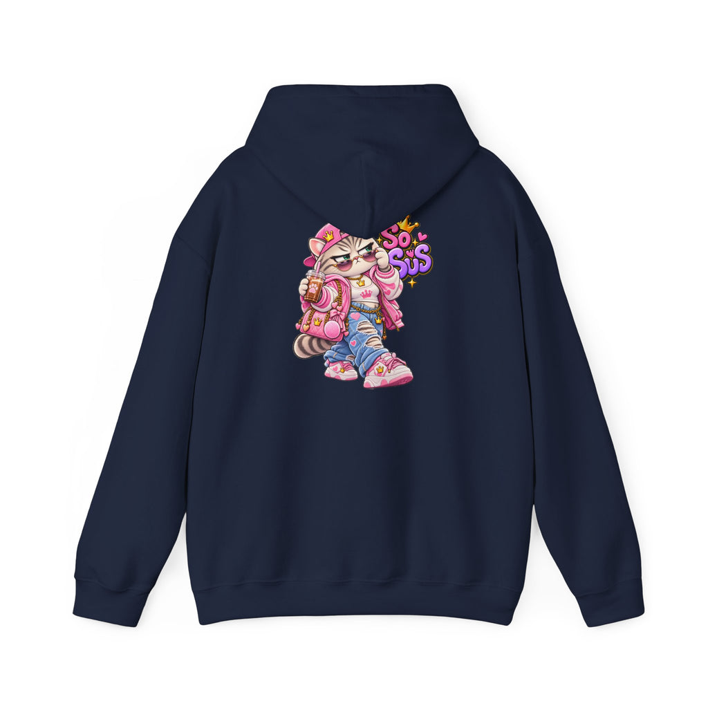 Kawaii So Sus Cat Hoodie – Cute Anime Streetwear Sweatshirt