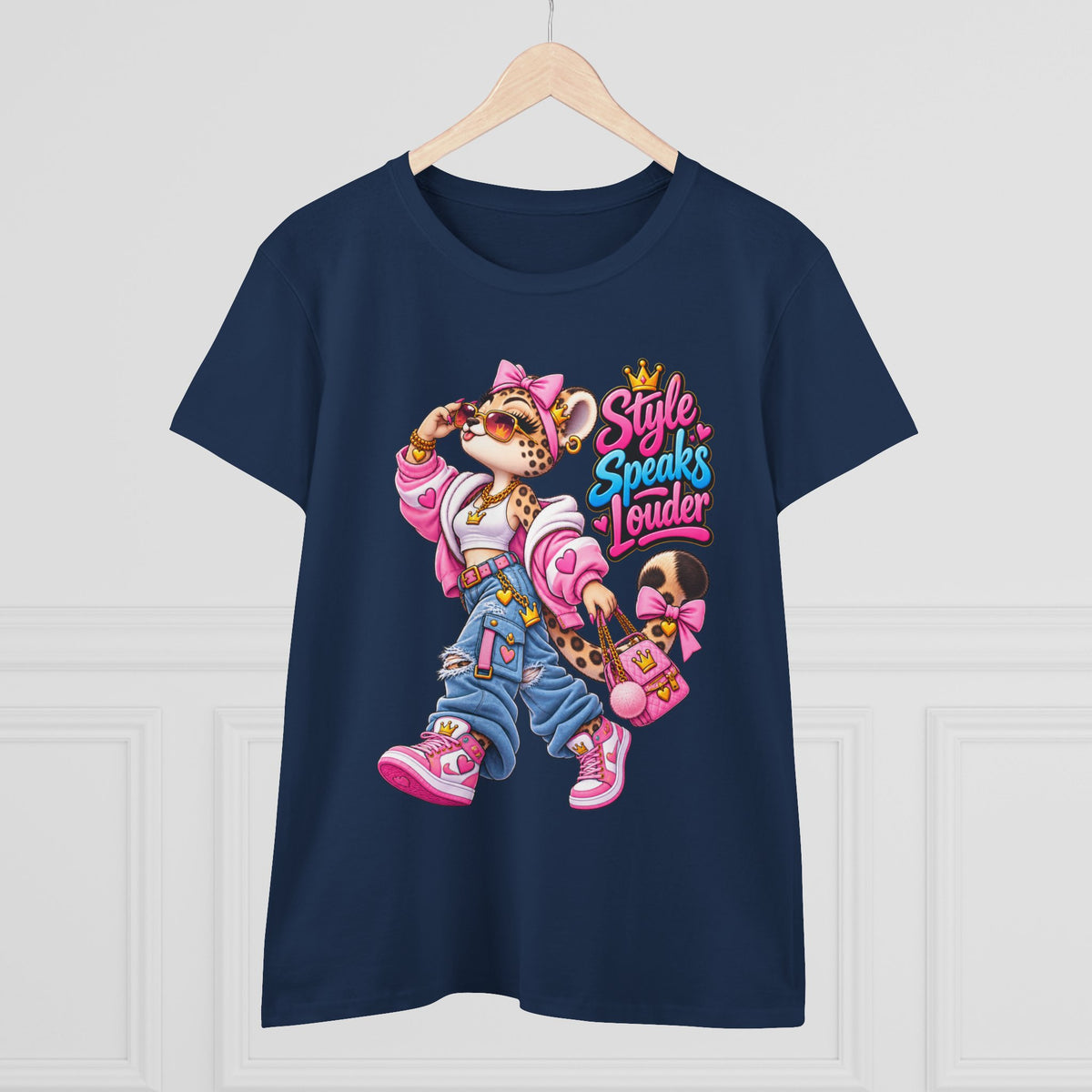 Style Speaks Louder Leopard Girl Tee