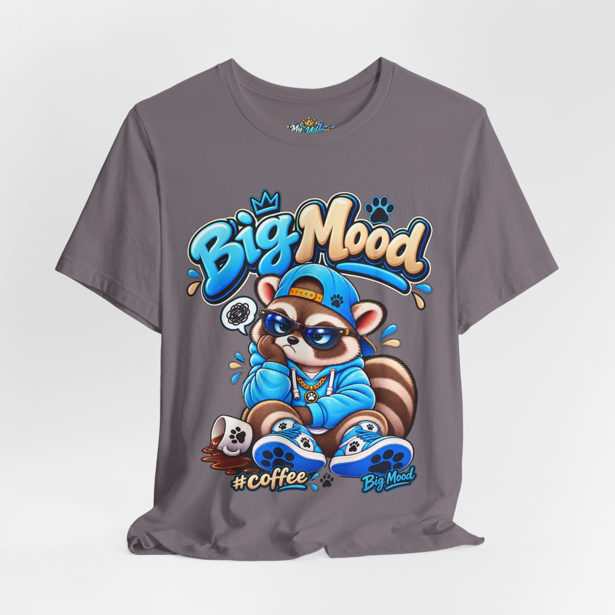 Remy Big Mood Raccoon Coffee T-Shirt