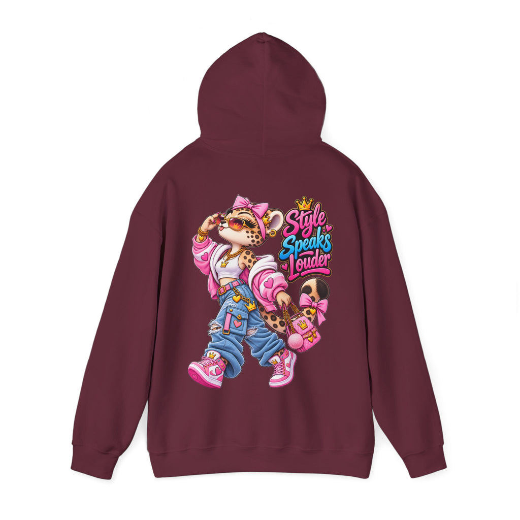Hoodie — "Style Speaks Louder" Streetwear Graphic Hoodie