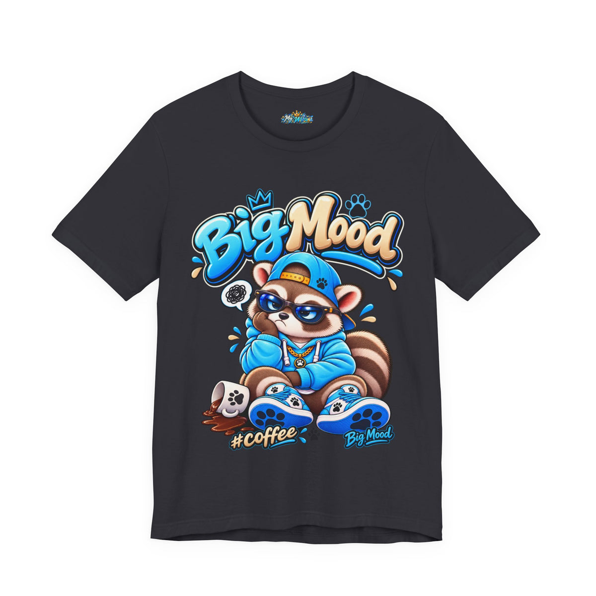 Remy Big Mood Raccoon Coffee T-Shirt
