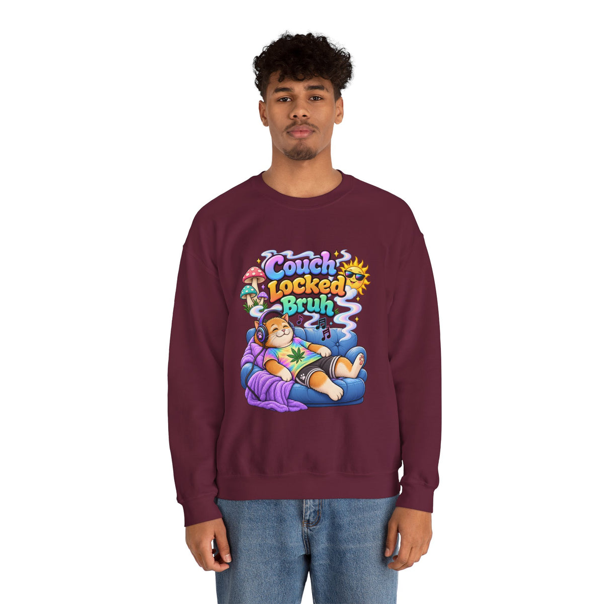 Couch Locked Bru - Wildsona After Hours - Cozy Sweatshirt