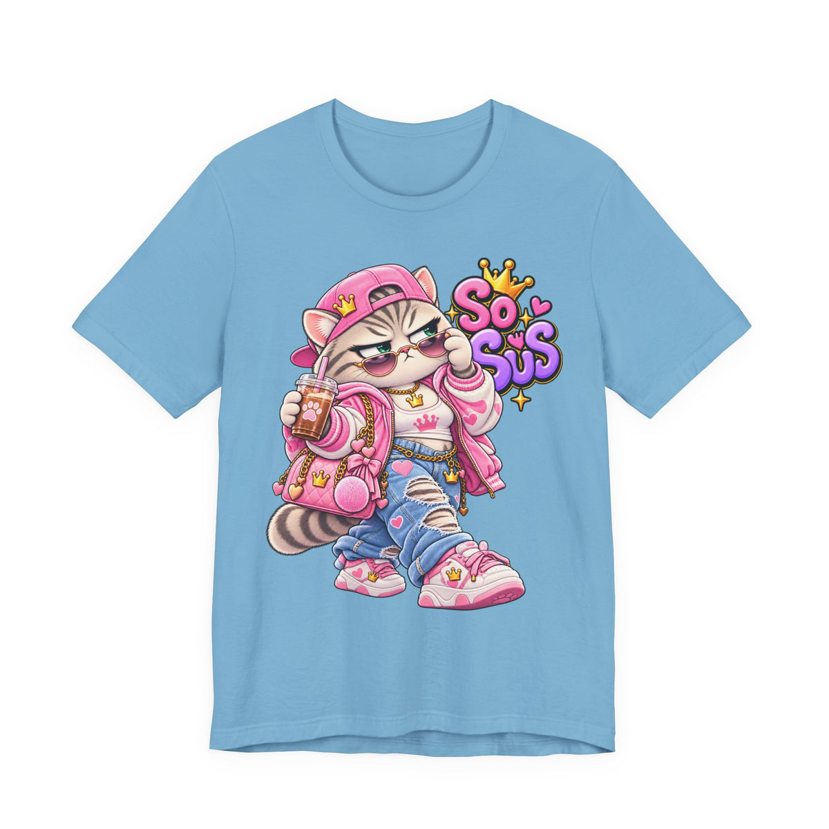 So Sus Streetwear Cat Tee