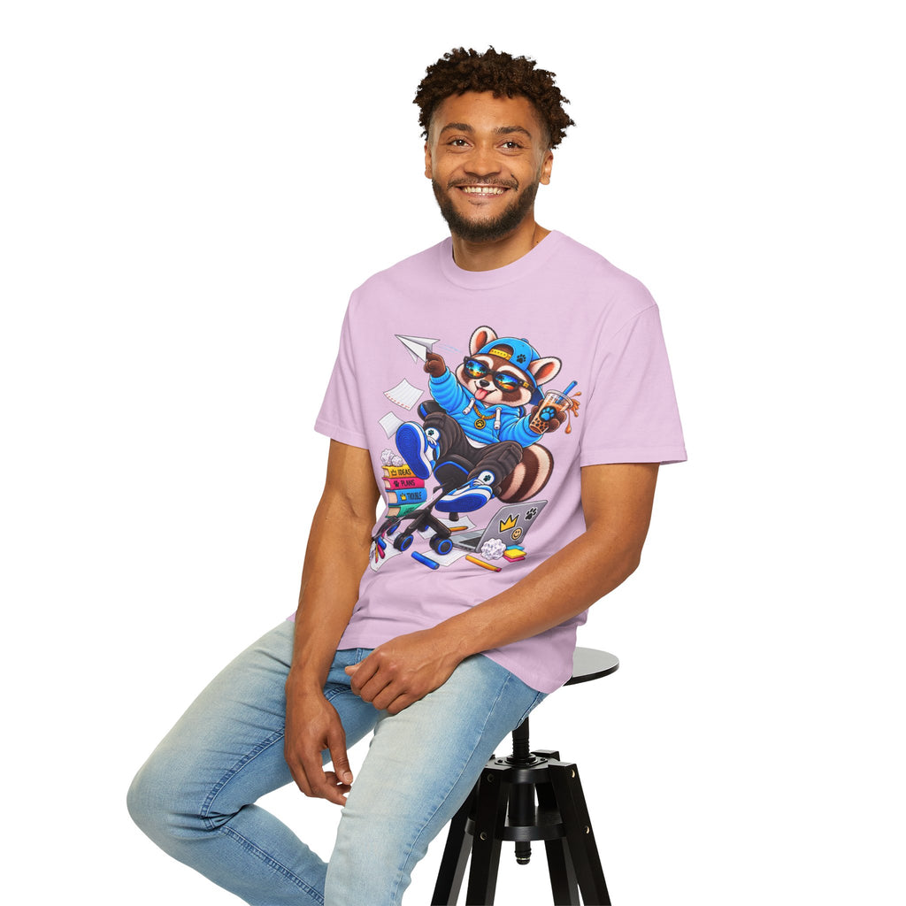 Mischievous Remy Raccoon Graphic T-Shirt