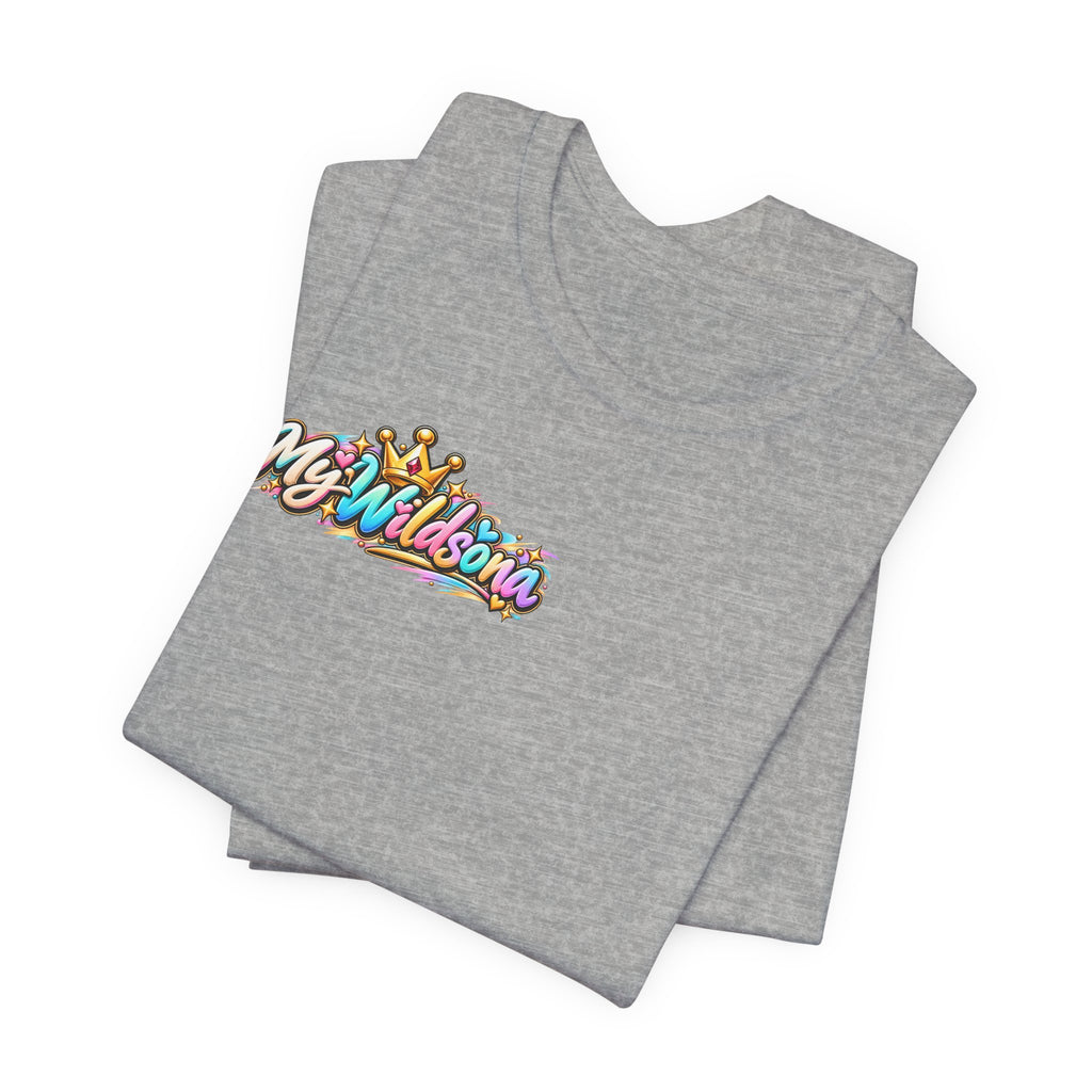 Cute Cartoon Big Personality Dog Tee — Trendy Boba Lover Graphic T-Shirt