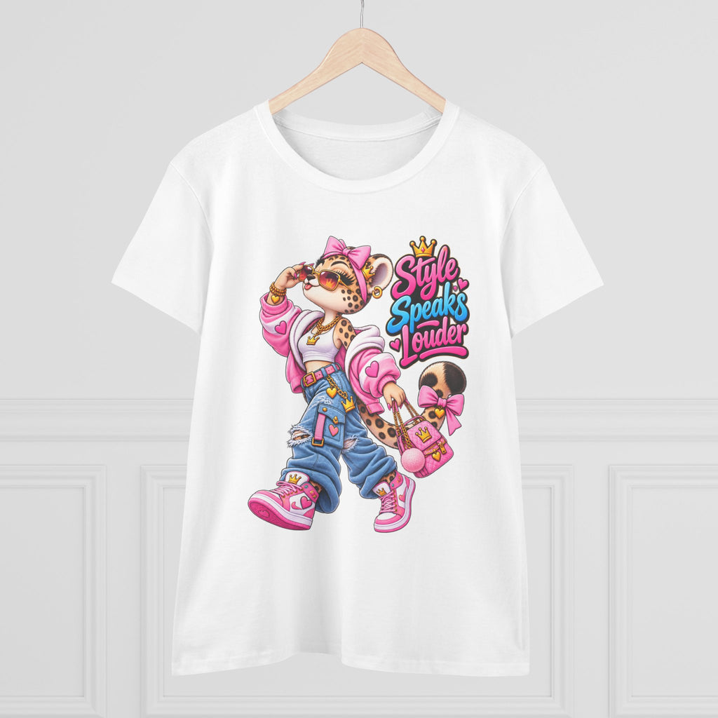 Style Speaks Louder Leopard Girl Tee