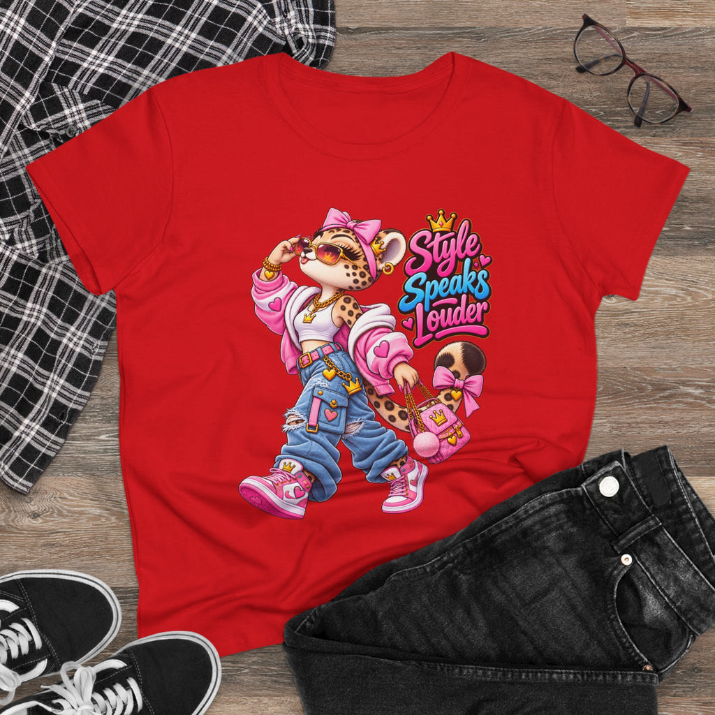 Style Speaks Louder Leopard Girl Tee