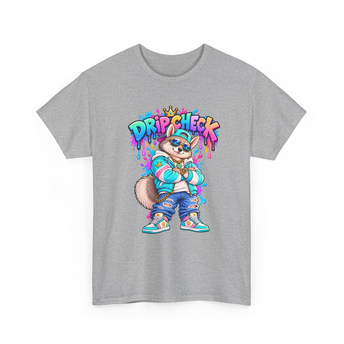 Dripcheck Graphic Tee — Urban Streetwear Cute Animal Shirt