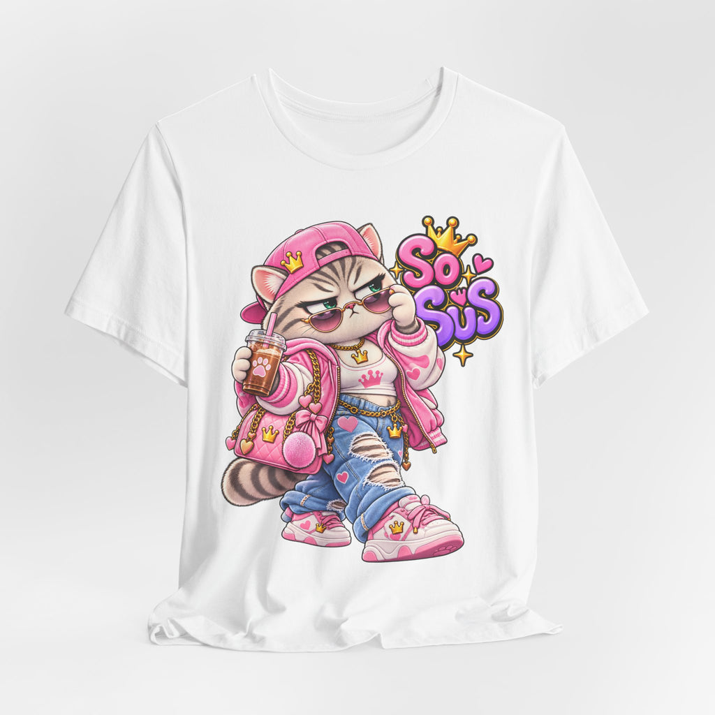 So Sus Streetwear Cat Tee