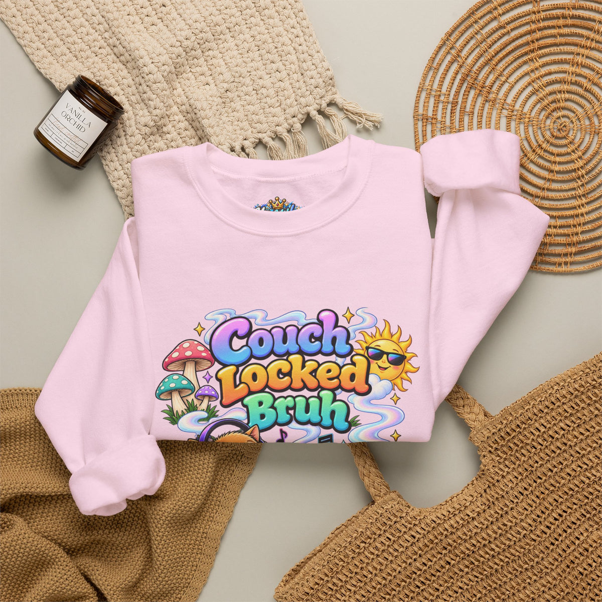 Couch Locked Bru - Wildsona After Hours - Cozy Sweatshirt