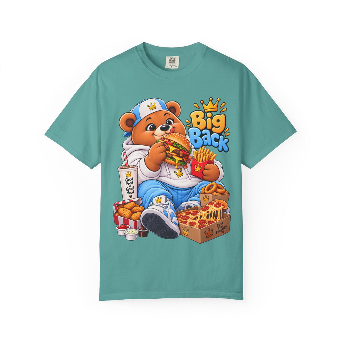 Mochi Big Back Bear - Fast Food - T-Shirt