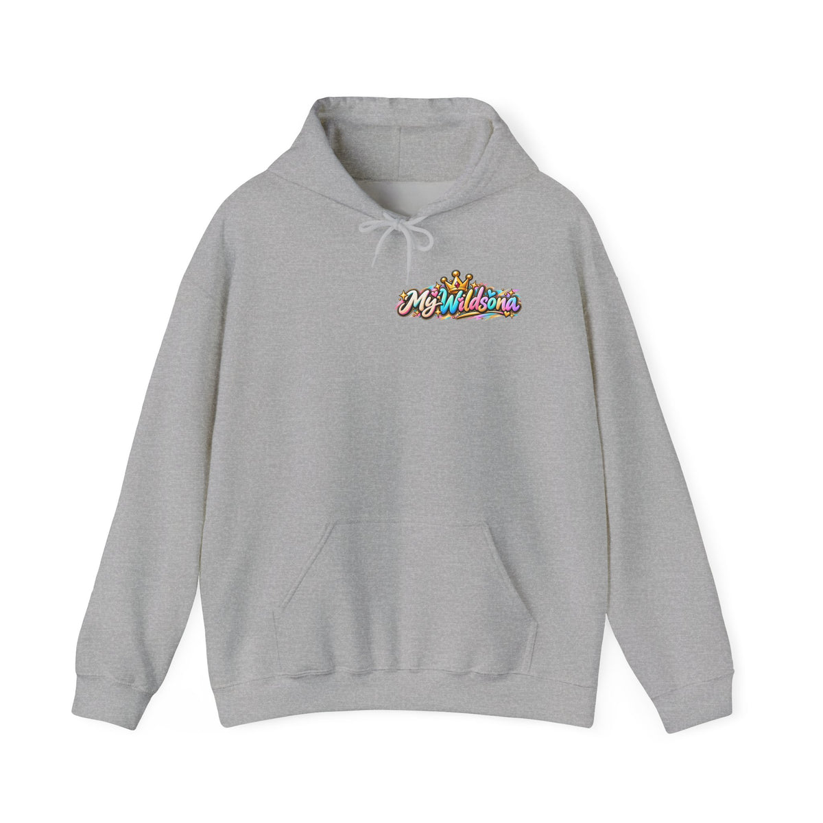 Hoodie — Colorful Big Personality Stay Iconic Pup Graphic