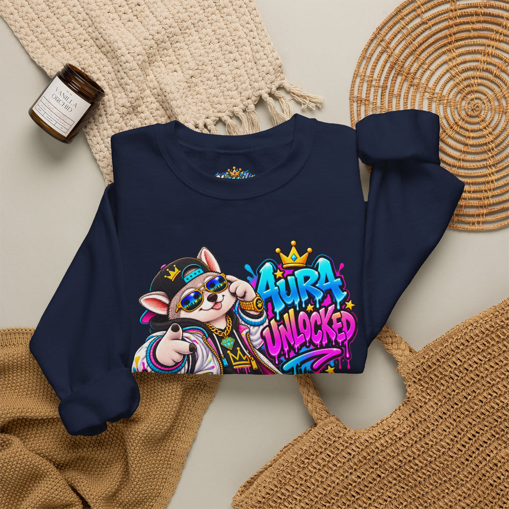 Aura Unlocked - Alaskan Husky - Streetwear  Sweatshirt