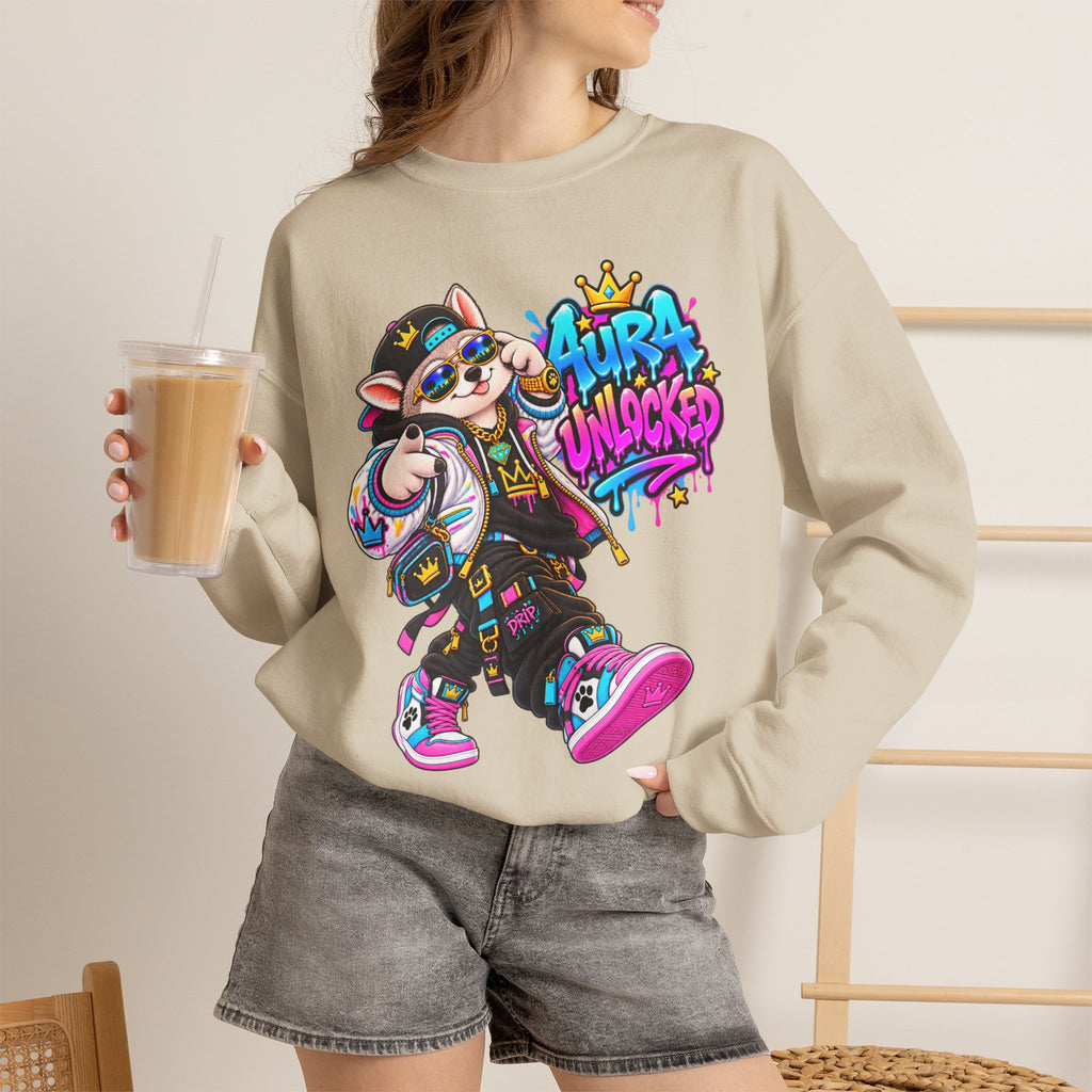 Aura Unlocked - Alaskan Husky - Streetwear  Sweatshirt