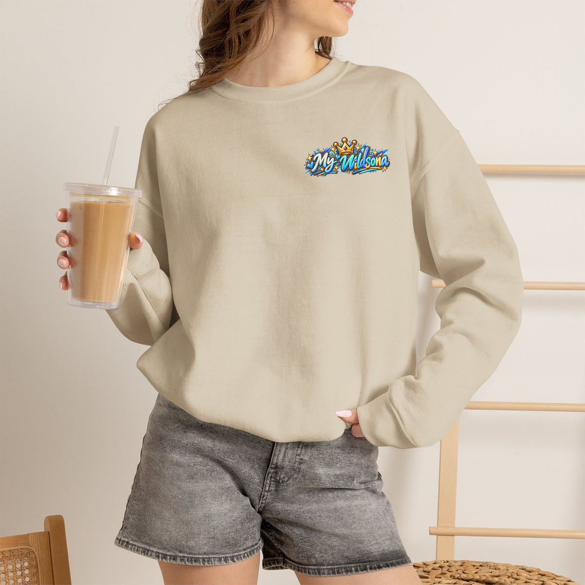 Remy Raccoon Graffiti Sweatshirt