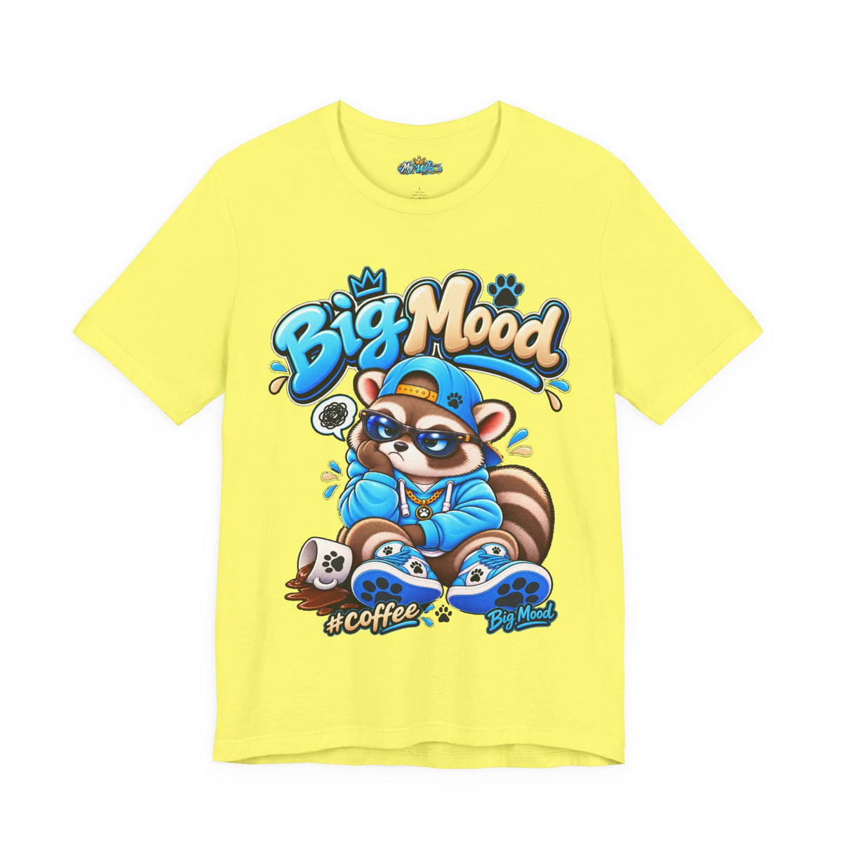Remy Big Mood Raccoon Coffee T-Shirt