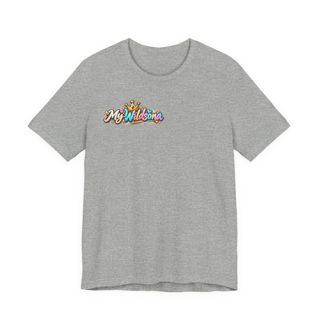 Cute Cartoon Big Personality Dog Tee — Trendy Boba Lover Graphic T-Shirt