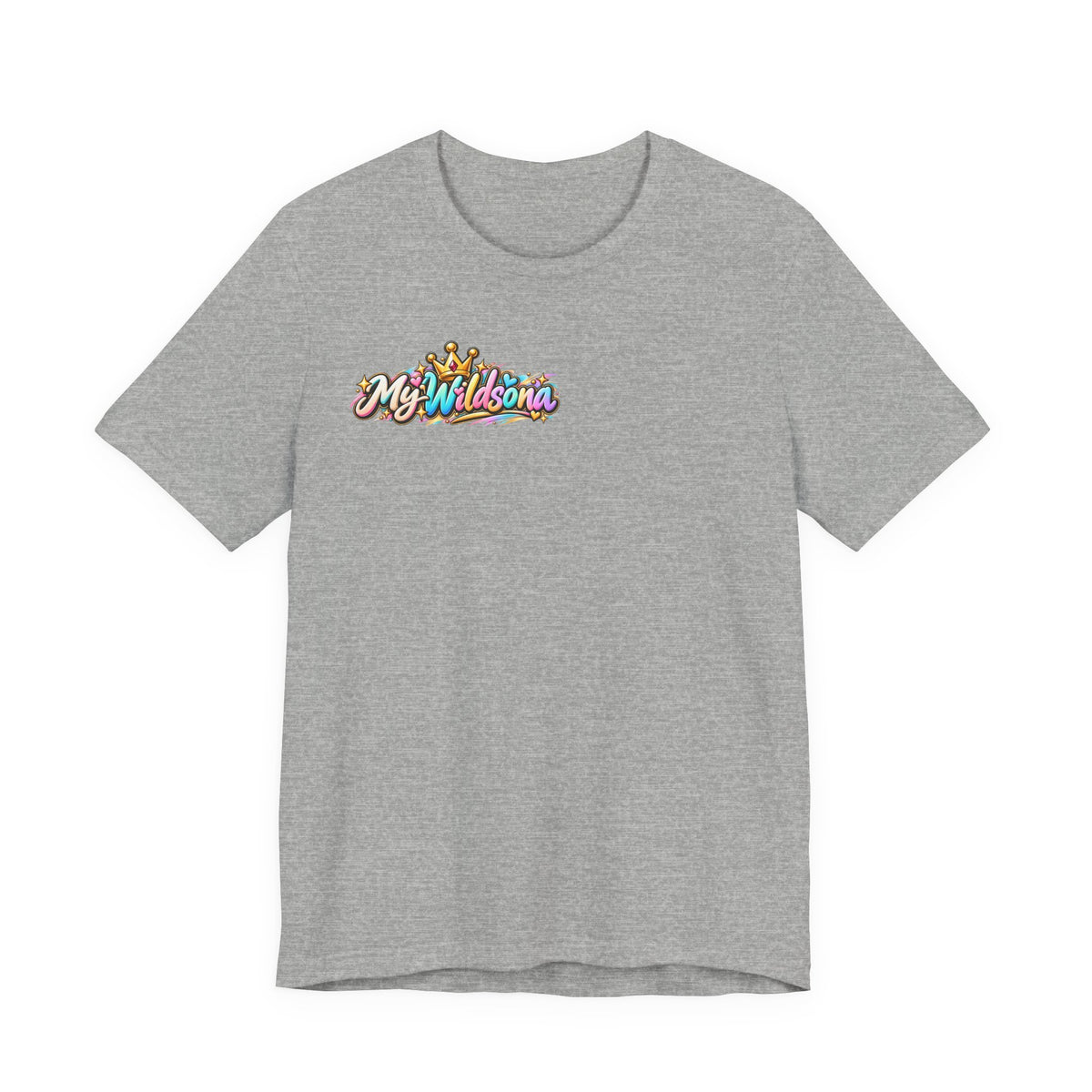 Cute Cartoon Big Personality Dog Tee — Trendy Boba Lover Graphic T-Shirt