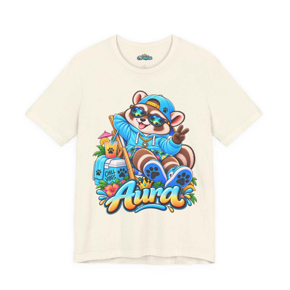 Remy Raccoon Aura - Chest Graphic Tee
