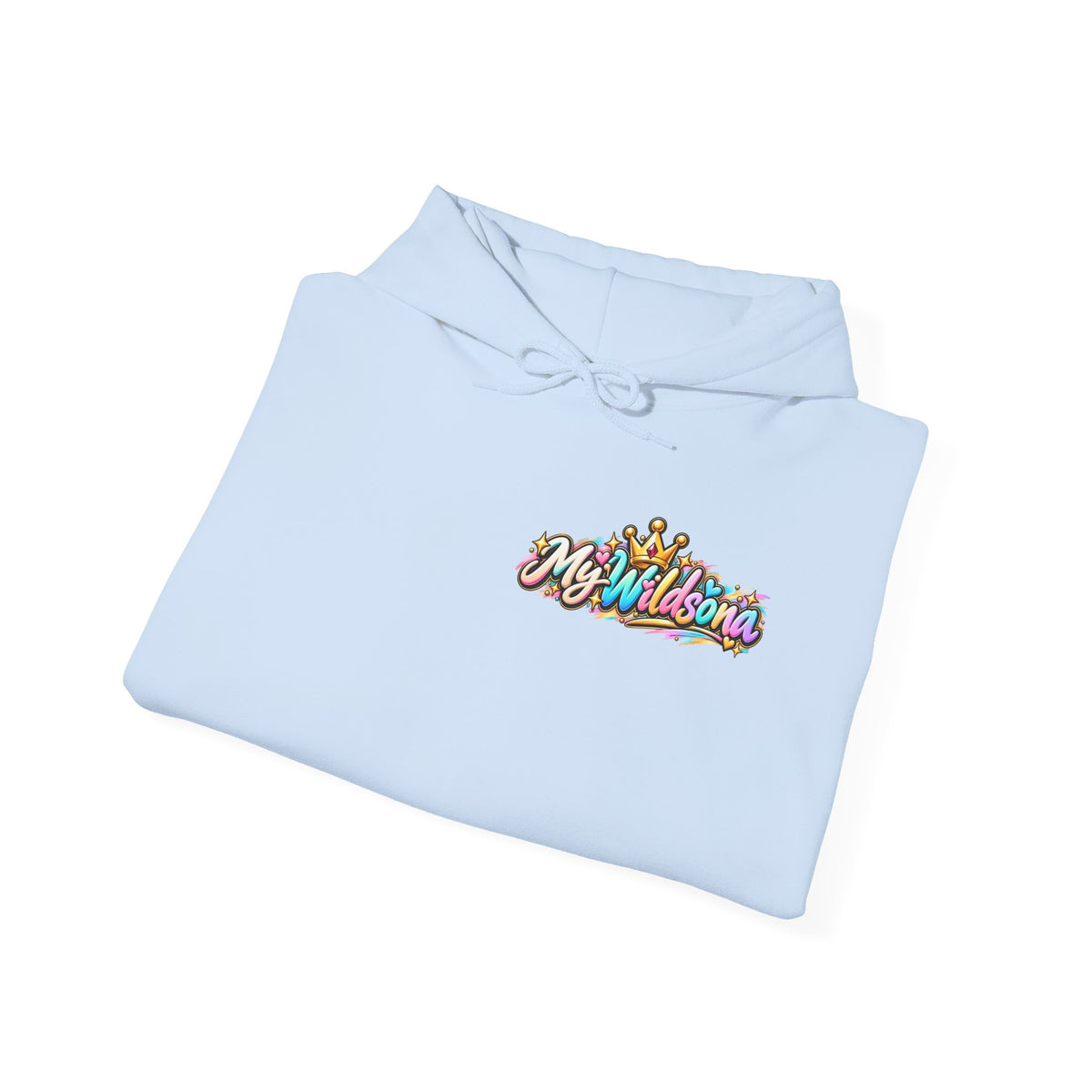 Hoodie — Colorful Big Personality Stay Iconic Pup Graphic
