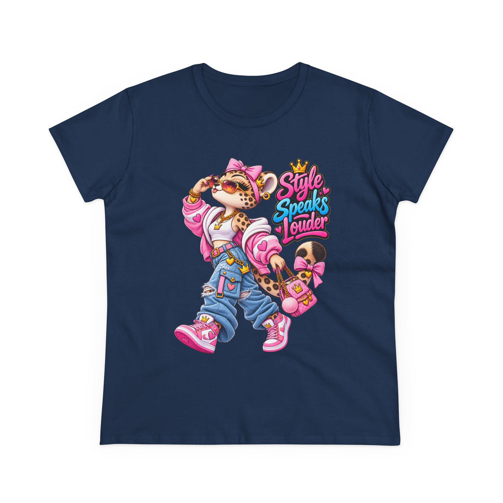 Style Speaks Louder Leopard Girl Tee