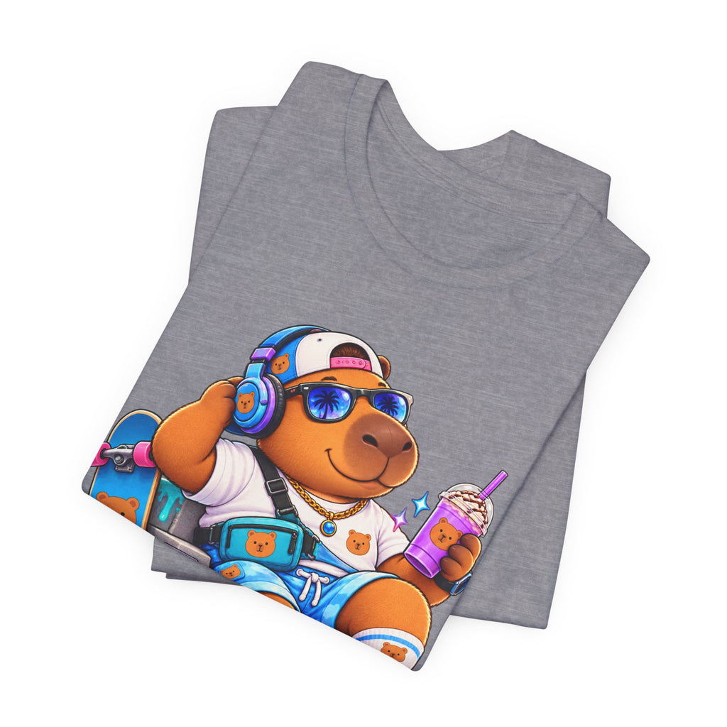 Low Key Slayin' It Capybara T-Shirt