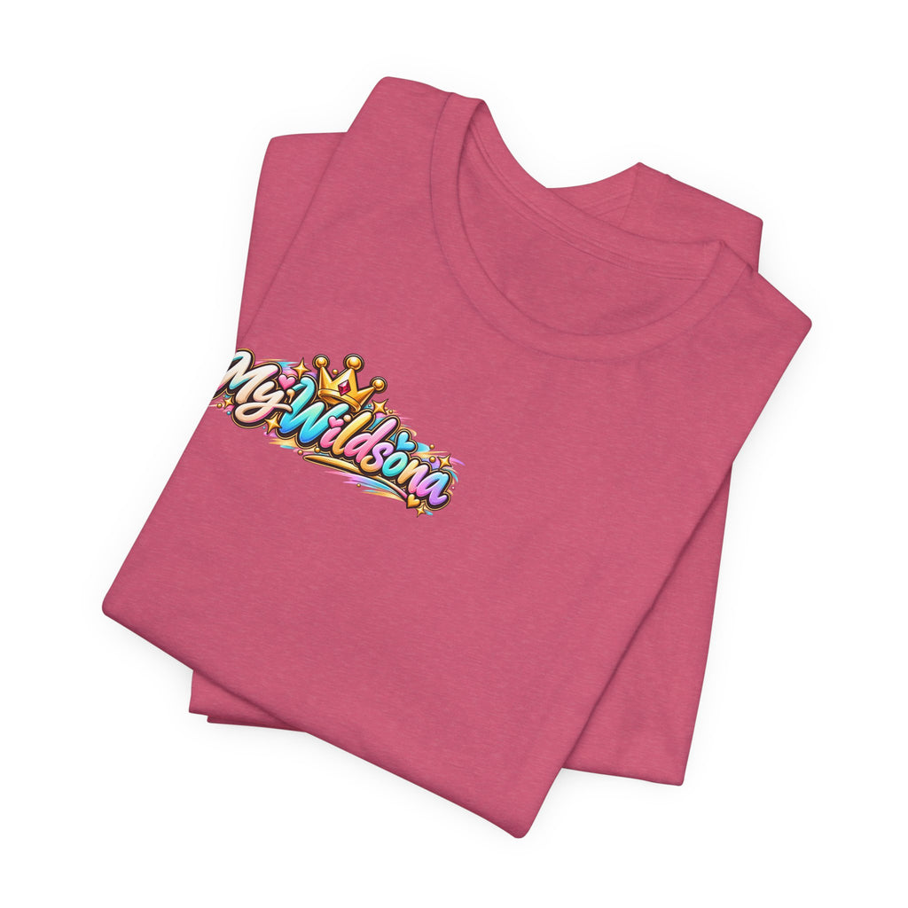 Cute Cartoon Big Personality Dog Tee — Trendy Boba Lover Graphic T-Shirt