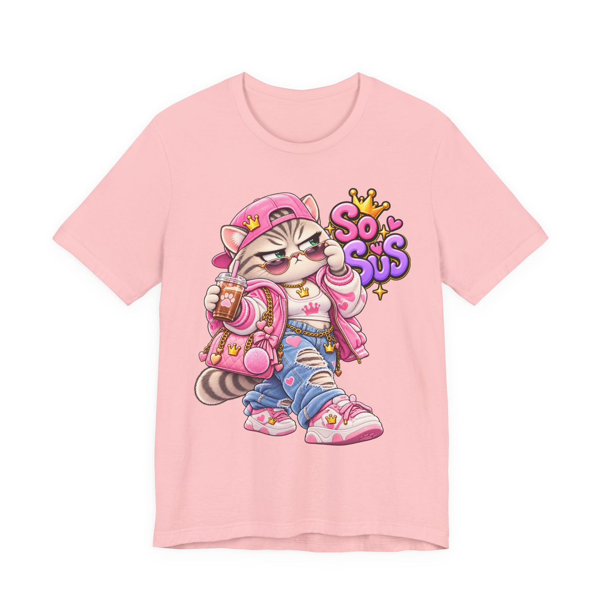 So Sus Streetwear Cat Tee