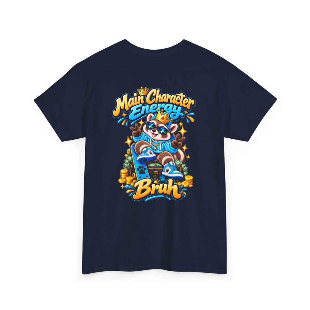 Remy Raccoon Main Character Energy Graphic Tee