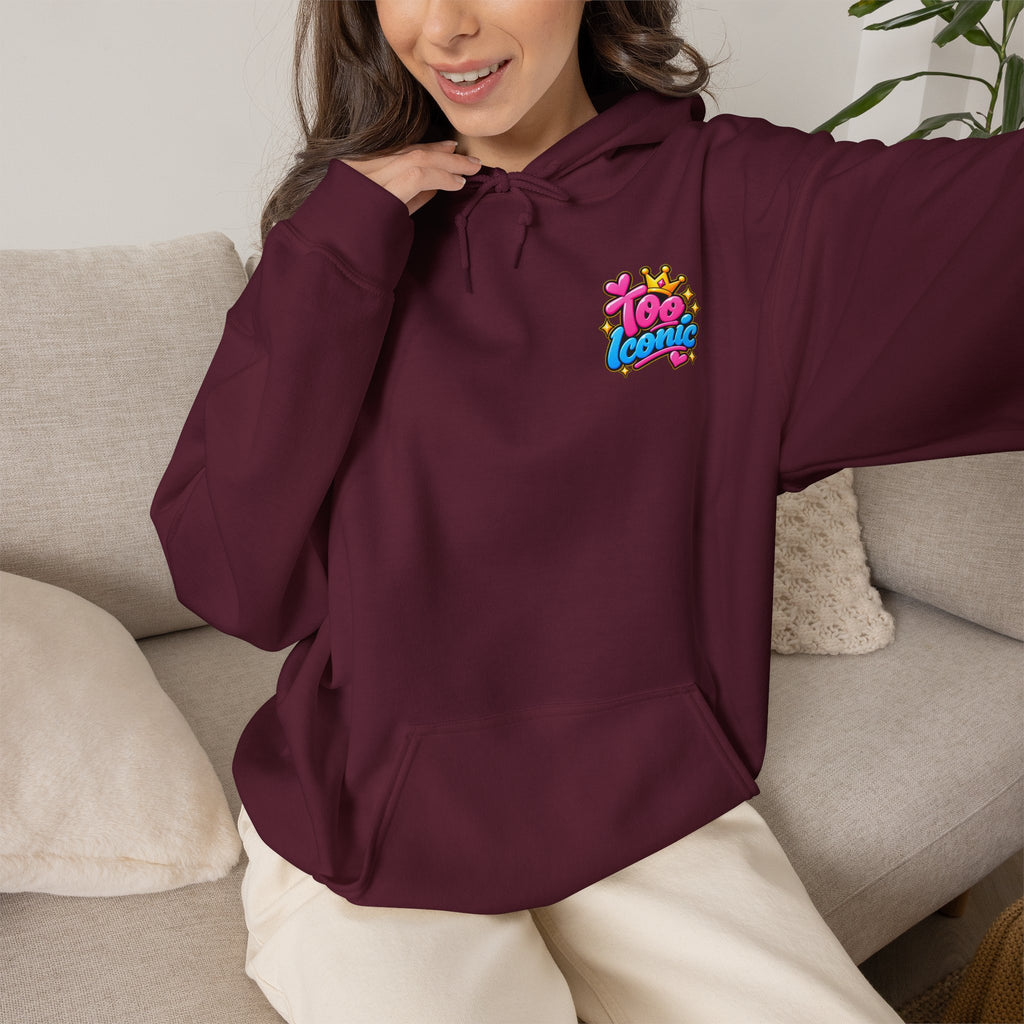 Lara Leopard Coffee Graphic Hoodie