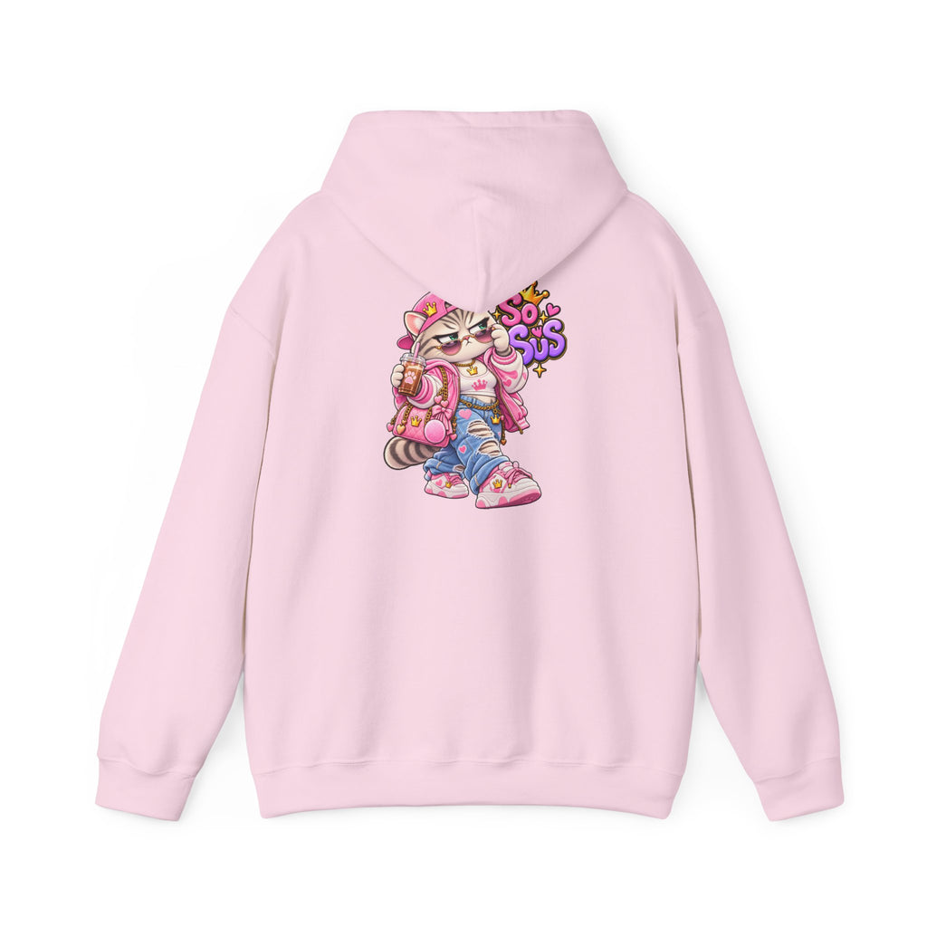 Kawaii So Sus Cat Hoodie – Cute Anime Streetwear Sweatshirt