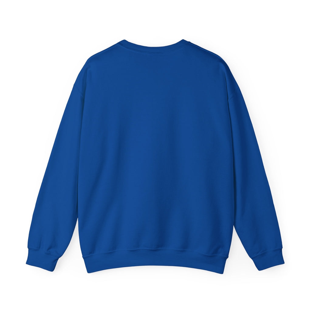 Crewneck Sweatshirt - Colorful Girl with Flower Crown Graphic
