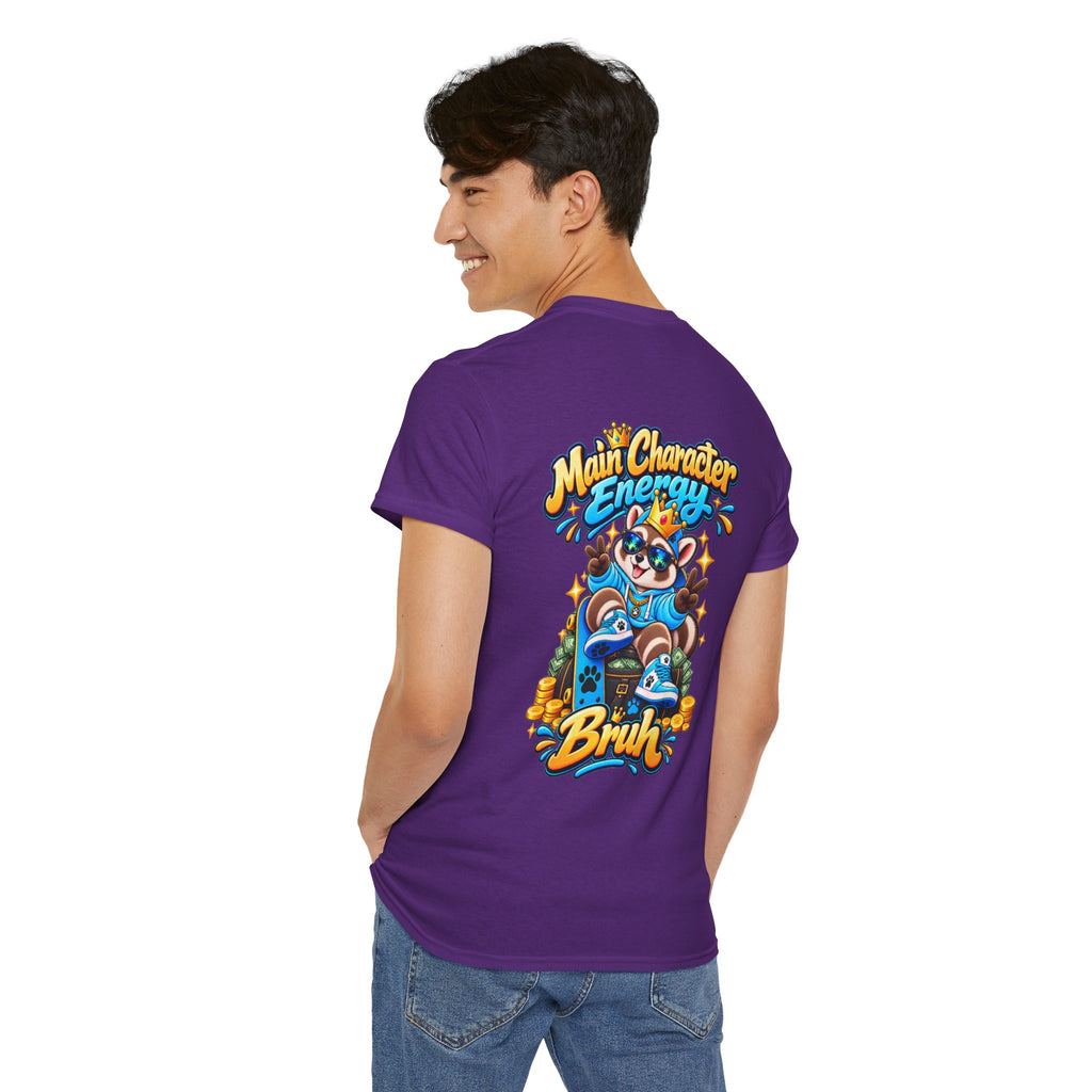 Remy Raccoon Main Character Energy Graphic Tee