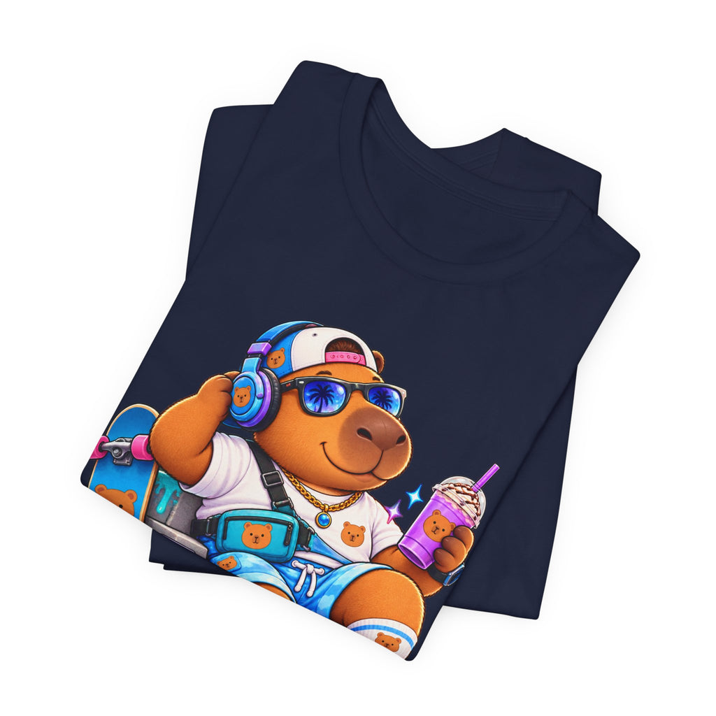 Low Key Slayin' It Capybara T-Shirt