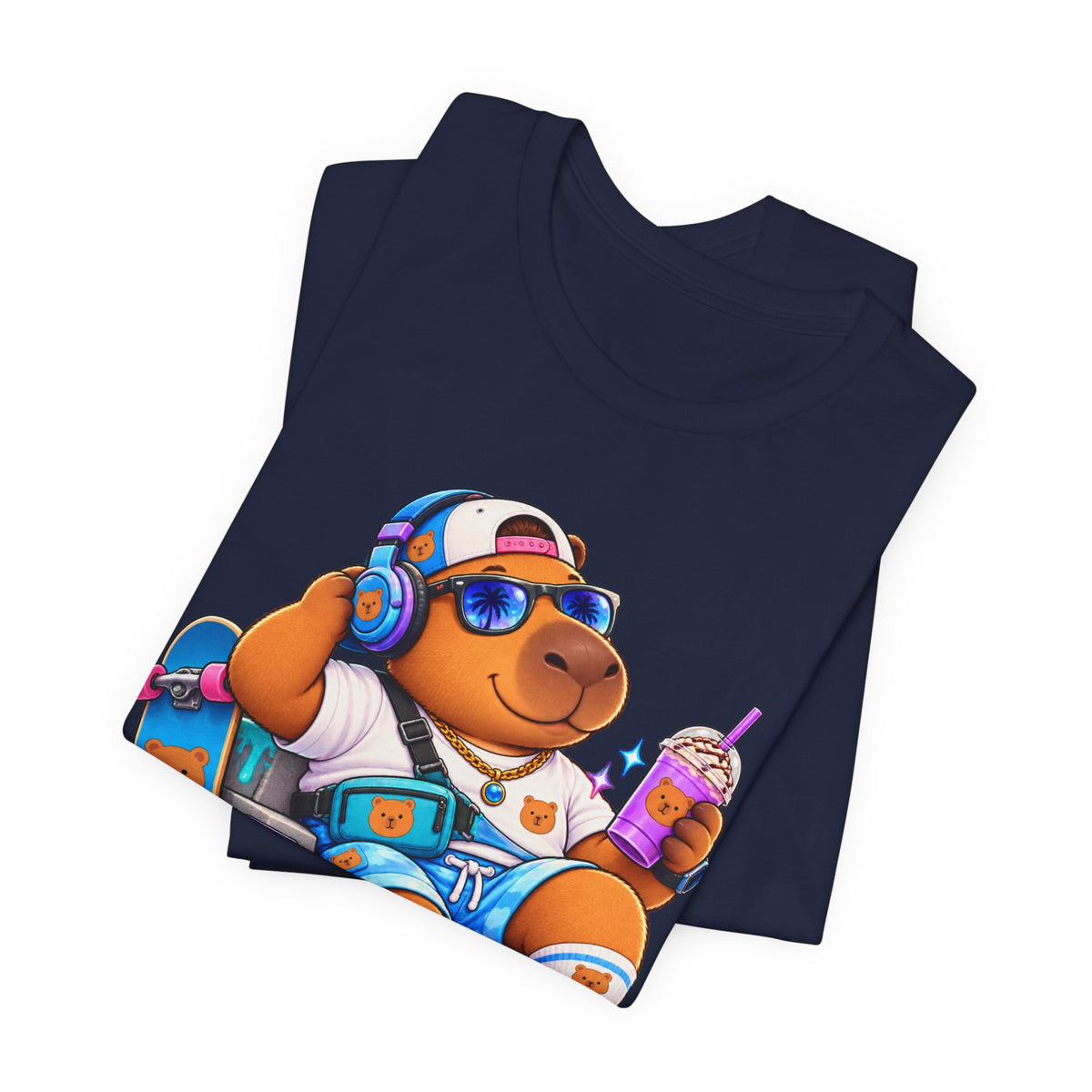 Low Key Slayin' It Capybara T-Shirt
