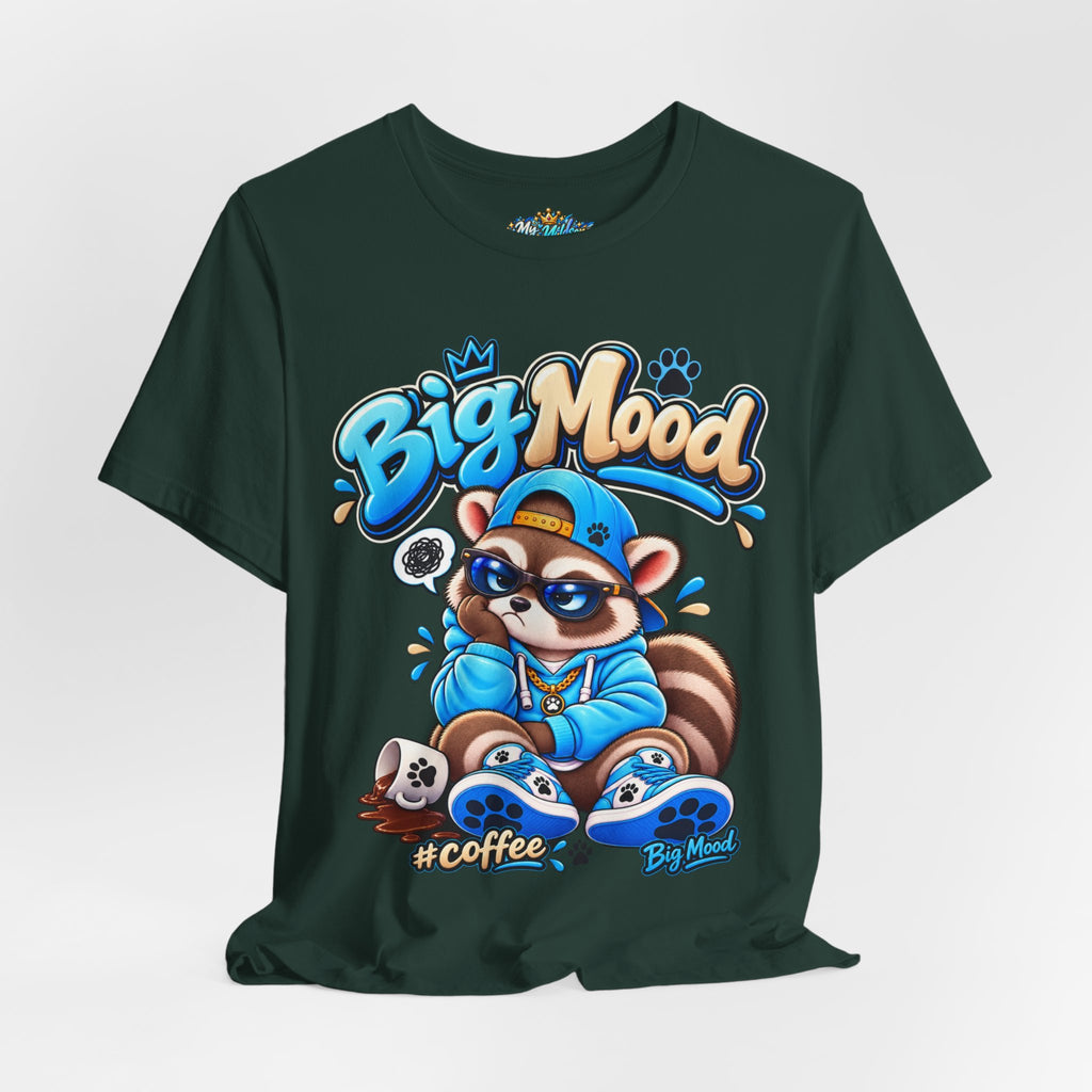 Remy Big Mood Raccoon Coffee T-Shirt