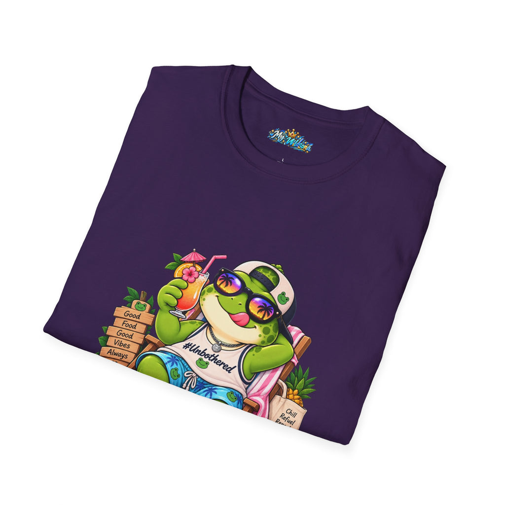 Big Mood Frog T-Shirt — Chill Cartoon Frog Graphic Tee